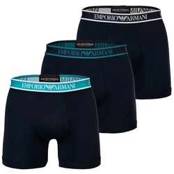 Emporio Armani Herren Boxershorts CORE LOGOBAND Blau