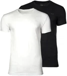 Gant T-Shirt C-NECK T-SHIRT 2-PACK Schwarz/Weiß