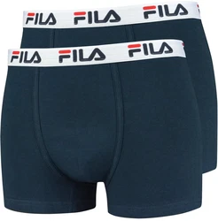 FILA Herren Boxer Shorts (Pack of 2) marineblau