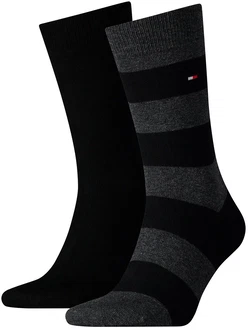 TOMMY HILFIGER Herren Socken Rugby Sock Vorteilspack