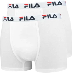 FILA Herren Boxer Shorts 2er Pack wei