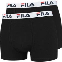 FILA Herren Boxer Shorts (2er Pack) schwarz