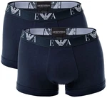 EMPORIO ARMANI Herren Shorts Unterwäsche Stretch Cotton Trunks Marine