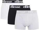 Ellesse Boxer HALI 3P (3-St) Schwarz/Dunkelrot/Grau/Rosa/Braun