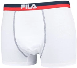 FILA Herren Boxer Shorts Vorteilspack Logobund Urban Cotton Stretch (1x1S) Wei