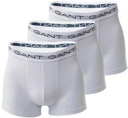 Herren Boxer Shorts, 3er Pack - Trunks, Cotton Stretch Wei 2XL