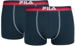 FILA Herren Boxer Shorts Urban Cotton Stretch Marine