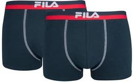 Herren Boxer Shorts, 2er Pack - Logobund, Urban, Cotton Stretch, einfarbig