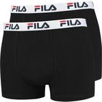 FILA Herren Boxer Shorts 2er Pack schwarz