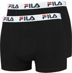 FILA Herren Boxer Shorts 2er Pack schwarz
