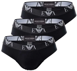 Herren Slips 3er Pack - Briefs, Unterwsche, Stretch Cotton schwarz L
