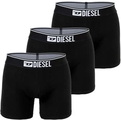 Diesel Herren Boxershorts 3er Pack UMBX-SEBASTIANTHREEPACK Boxer Long Schwarz