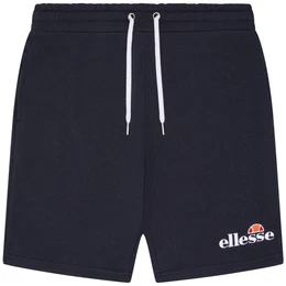 Herren Shorts SILVAN - Loungewear, Jog-Pants, Logo-Stickerei, Sweat-Fleece Blau S