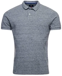 Superdry Poloshirt - CLASSIC PIQUE POLO Grau