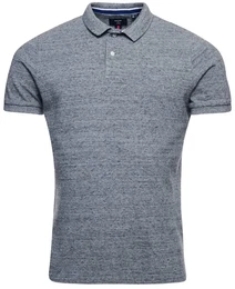 Herren Poloshirt - CLASSIC PIQUE POLO, kurzarm, Knopfleiste Grau S