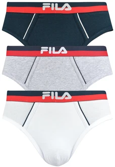 FILA Herren Slip Briefs Logobund Urban Cotton Stretch