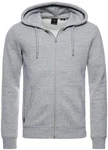 Superdry Sweatshirt Herren Kapuzenjacke VINTAGE LOGO EMB ZIPHOOD Grau