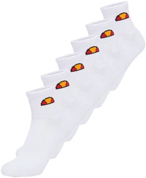 Unisex Quarter Socken, 6 Paar - Rilla, Ankle Socks, Logo Wei 47-49