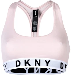 Damen Bustier - Bra, BH, Racer Back, Logo, einfarbig Rosa L