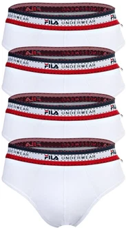 FILA Herren Slip Multipack Briefs Logobund