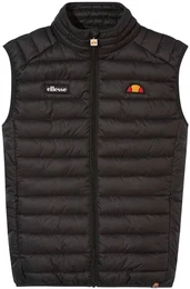 Herren Stepp-Weste BARDY - Gilet, rmellos, Stehkragen, Reiverschluss Schwarz 2XL