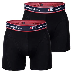 Champion Herren Boxer Boxershorts (2er Pack) Schwarz