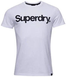 Herren T-Shirt - CL TEE, Logo, Rundhals, einfarbig Wei XL