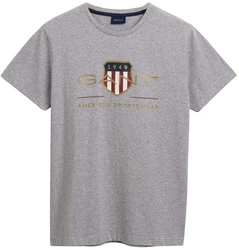 Gant T-Shirt REGULAR ARCHIVE SHIELD grau