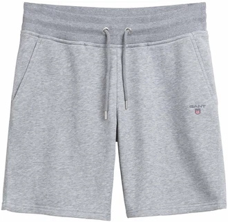 GANT Herren Sweatshorts ORIGINAL SWEAT SHORTS Grau