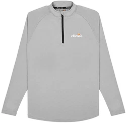 Ellesse Langarm-Shirt Bovaro 1/2 Zip Top Herren grau