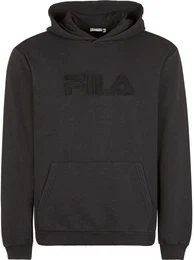 Herren Hoodie BISCHKEK - Sweatshirt, Sweater, Kapuze, Langarm, Logo Schwarz M