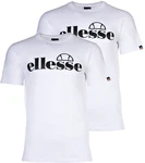 Ellesse Herren T-Shirt FUENTI (2er Pack) Weiß