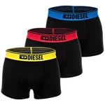 Diesel Herren Boxershorts 3 Pack UMBX-DAMIENTHREEPACK Schwarz/Mehrfarbig