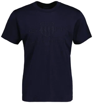 Gant Herren T-Shirt REG TONAL SHIELD T-SHIRT