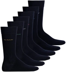 Gant Herren Socken 6er Pack D1 Soft Cotton Socks Blau