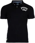 Superdry Herren Poloshirt Vintage Superstate Kurzarm Schwarz
