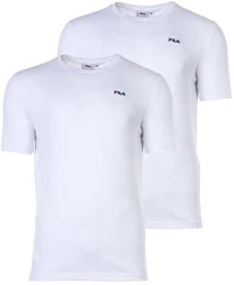 Herren T-Shirt, 2er Pack - BROD Tee, Rundhals, Kurzarm, Logo Wei 5XL