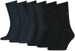 Herren Socken, 6er Pack - Men's Sock Classic, ECOM Schwarz/Blau 43-46