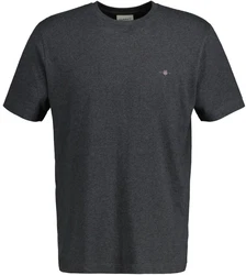 GANT Herren T-Shirt REGULAR SHIELD Anthrazit/grau