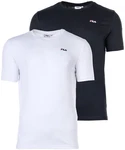 FILA Herren T-Shirt Multipack BROD Tee Schwarz/Wei