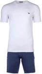 Emporio Armani Pyjama Set ENDURANCE blau/dunkelblau/wei