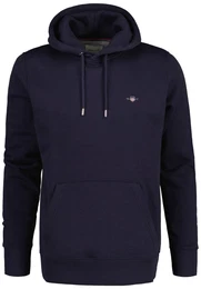 Herren Hoodie - REGULAR SHIELD HOODIE, Kapuzen-Sweatshirt, Baumwoll-Mix Blau XL