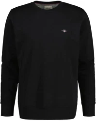 Gant Sweatshirt - REGULAR SHIELD C-NECK SWEAT Schwarz