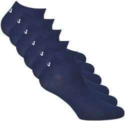 FILA Unisex Sneaker Socken 6er Pack Blau