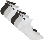 Unisex Socken Weiß/Creme/Schwarz/Rot