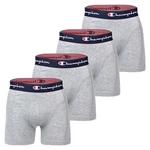 Champion Boxershorts 4er Pack Hellgrau meliert