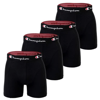 Champion Herren Boxershorts 4er Pack Schwarz