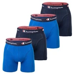 Champion Herren Boxershorts 4er Pack Blau/Marine