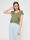 Khaki basic triko Pieces Billo