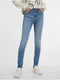 Svtle modr skinny fit dny Pieces Delly
